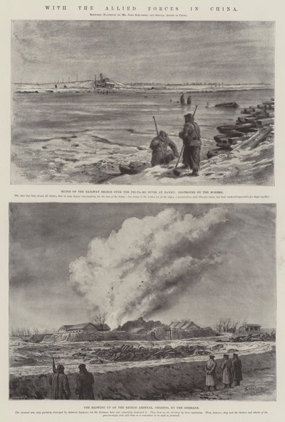 Avec les forces alliées en Chine - Johann Nepomuk Schonberg